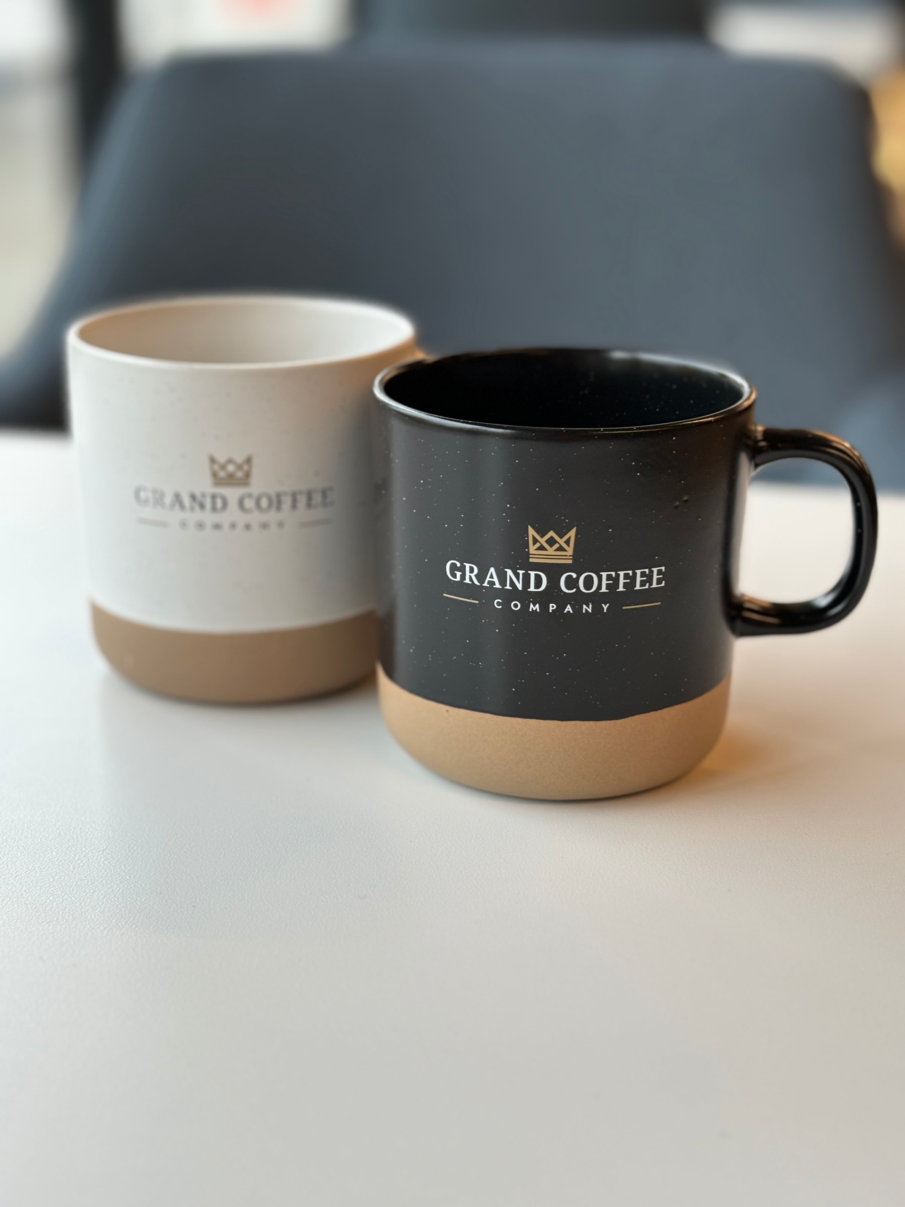 12oz Ceramic Logo Mug