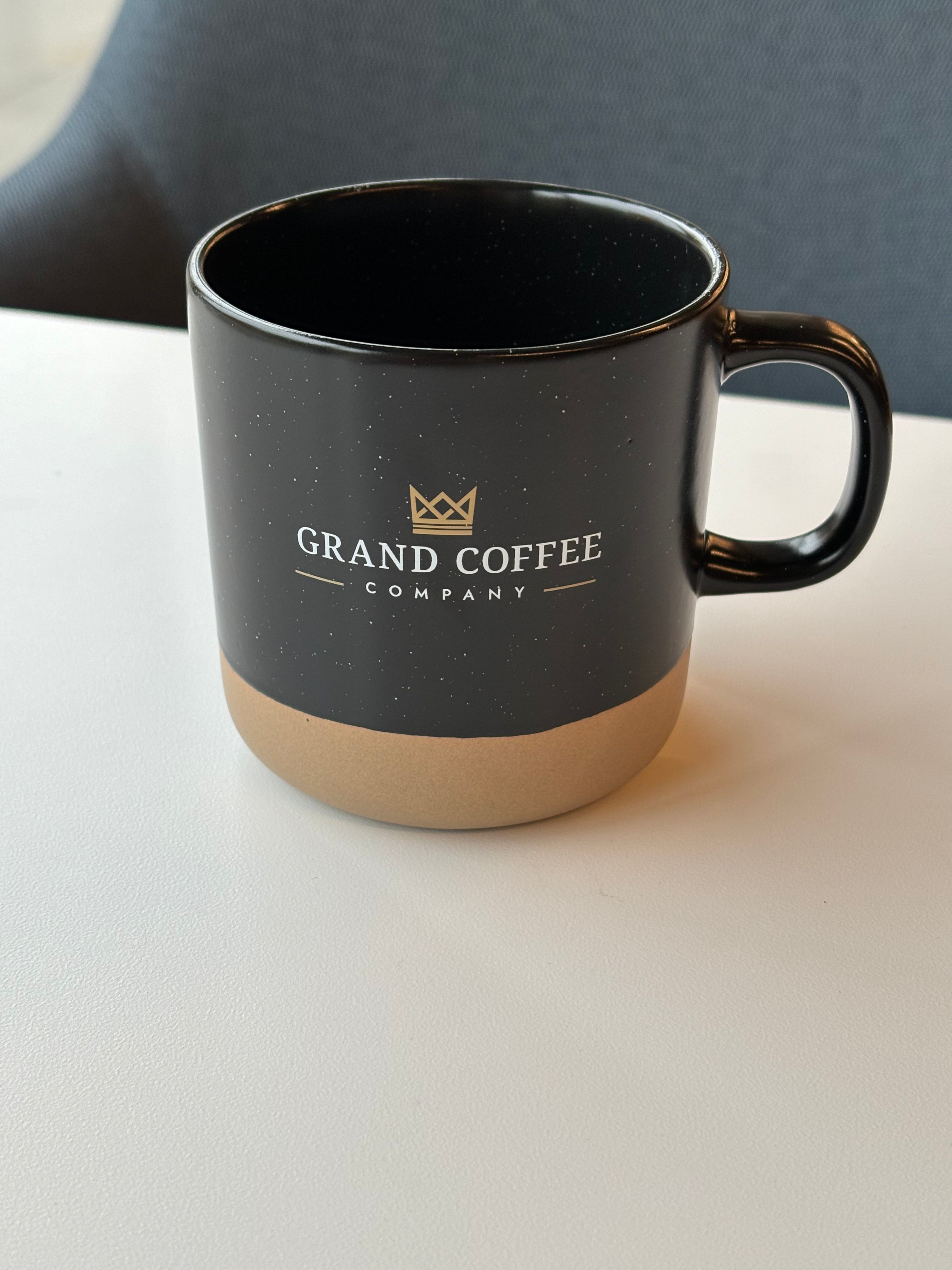 12oz Ceramic Logo Mug