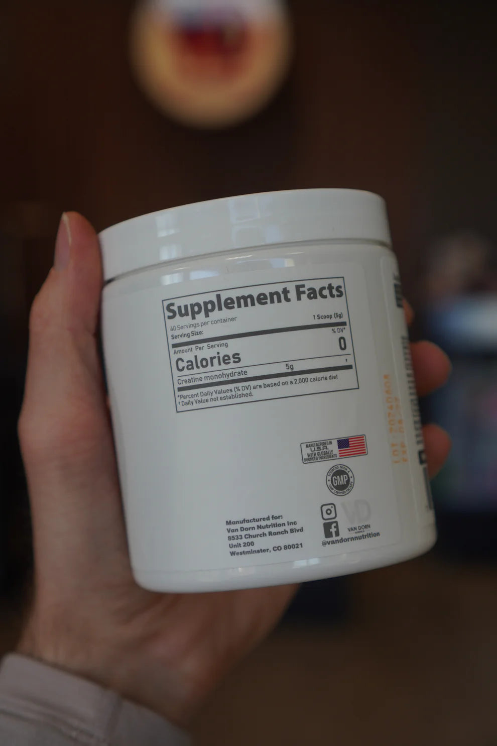 Creatine - Van Dorn Nutrition